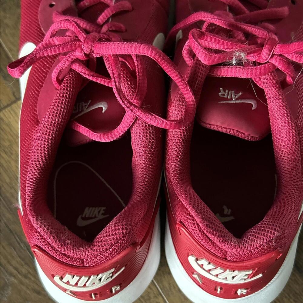 Nike Air Max Oketo Color Wild Cherry/white Style Aq2231-600 Size 9.5 - Picture 8 of 10